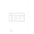 Ang-067 fiókos komód