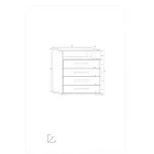 Ang-071 fiókos komód