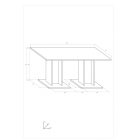 Bon-192 fa étkezőasztal