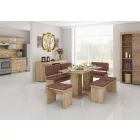 Bon-295 étkezőasztal székekkel