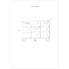 Bos-100 komód 120 cm