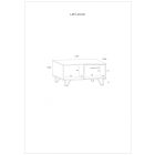 Bos-028 dohányzó asztal