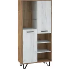 Bos-118 fa könyves szekrény