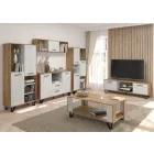 Bos-118 fa könyves szekrény