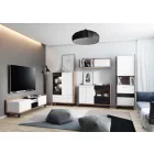 Box-374 fekete fehér komód