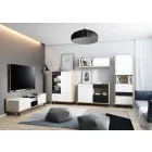 Box-378 fekete fehér komód