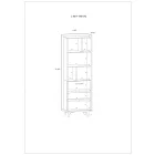 Box-134 könyvespolc