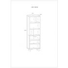 Box-136 könyvespolc