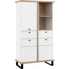 Cro-148 fehér könyvespolc