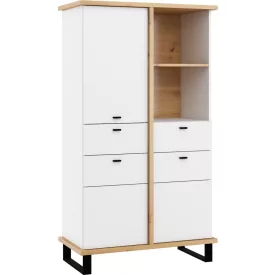 Cro-150 fehér könyvespolc