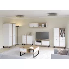 Cro-848 fehér gardróbszekrény