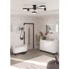 Dol-698 magasfényű fehér komód