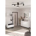 Dol-698 magasfényű fehér komód