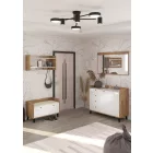 Dol-699 magasfényű fehér komód