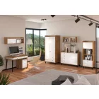 Dol-701 magasfényű fehér komód