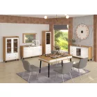 Dol-710 fehér magasfényű komód