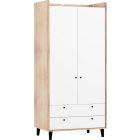 Dol-098 magasfényű fehér gardróbszekrény