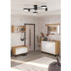 Dol-690 cipősszekrény pad