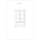 Dol-288 üveg vitrin