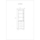 Dol-270 üveg vitrin