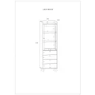 Dol-272 üveg vitrin