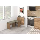 Exp-232 étkezőasztal tölgy