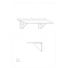 Exp-239 4 személyes étkezőasztal