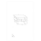 Gam-337 modern dohányzóasztal