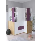 Hey-419 gardróbszekrény polc bővítőelem 33