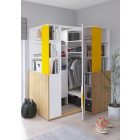 Hey-423 gardróbszekrény polc bővítőelem 33