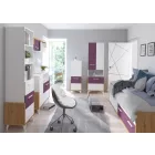 Hey-444 könyvespolc fehér