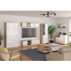 Hyb-943 magasfényű fehér komód