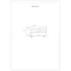 Hyb-339 görgős dohányzóasztal