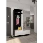 Hyb-129 fekete előszoba bútor