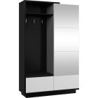 Hyb-130 fekete előszoba bútor