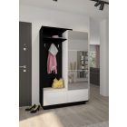 Hyb-130 fekete előszoba bútor