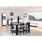 Hyb-247 étkezőasztal 8 személyes