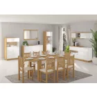 Hyb-544 fehér fali szekrény