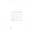 Komód nappaliba 519