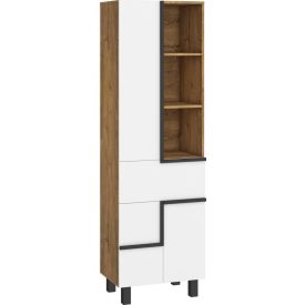 Lar-960 fehér könyvespolc