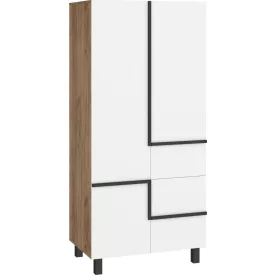 Lar-370 polcos ruhásszekrény