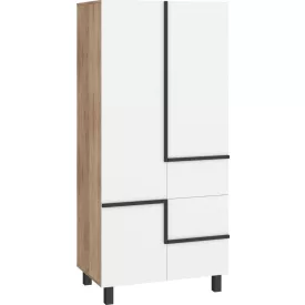 Lar-373 polcos ruhásszekrény