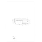 Mag-753 TV állvány szekrény