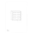 Max-705 fiókos komód