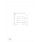 Max-707 fiókos komód