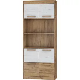 Max-975 tölgy könyvespolc