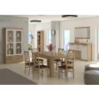 Max-930 tölgyfa könyvespolc