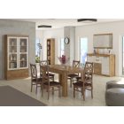 Max-259 bővíthető fa étkezőasztal