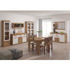 Max-259 bővíthető fa étkezőasztal