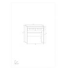 Max-132 fésülködő asztal